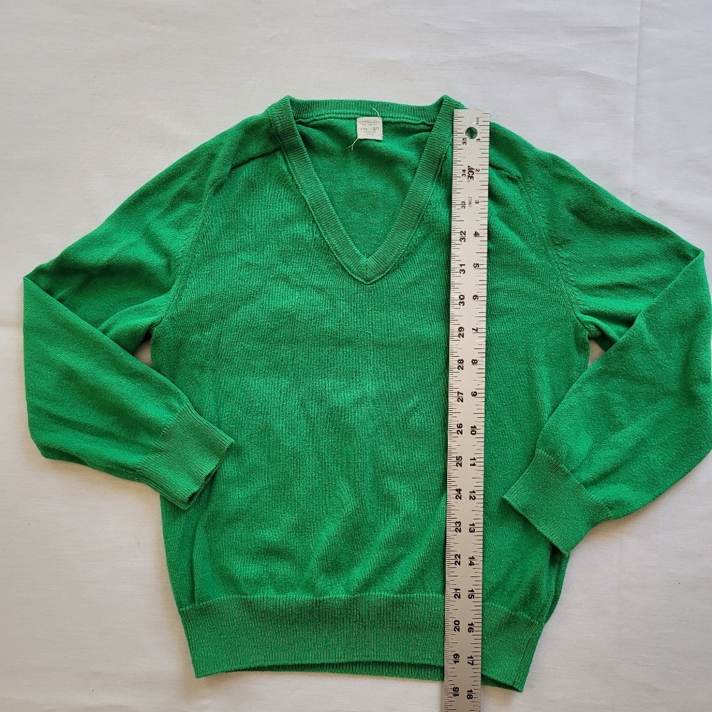 Kid's J Crew Crewcuts Cotton/Cashmere V-neck Sweater Sz. 6/7